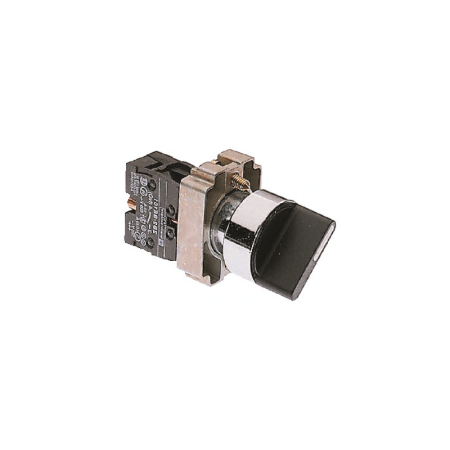 سليكتور 0 - 1 مفتاح 01 - Selector Switch 2-Position Latching 1-NO Contact 22mm