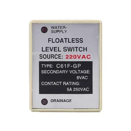 جهاز منسوب الماء -  Floatless Level Switch (220 VAC)