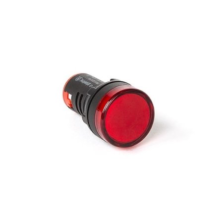 لمبة إشارة أحمر قطر 22 ملم 220 فولت  - LED Indicator Red 220 v ac diameter 22 mm