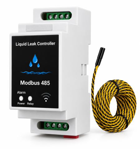 متحكم كشف تسرب المياه  Liquid Leak Controller With Coiled